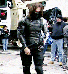 Bucky Touching His Hair GIF
