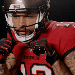 Bucs Mike Evans Air Punching Practice GIF