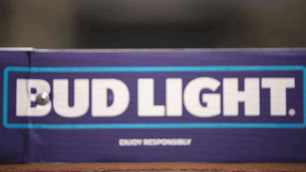 Bud Light Cans Loop GIF