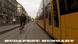 Budapest Hungary Biker