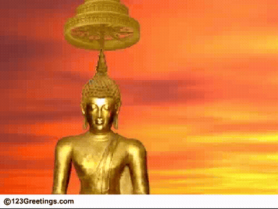Buddha Lovely Places Bridge GIF