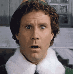 Buddy The Elf Funny Shouting GIF
