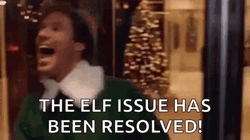 Buddy The Elf Resolved Issue GIF
