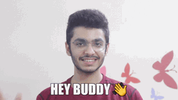 Buddy Waving Aashish Desimarketer GIF