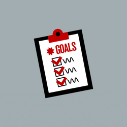 Budget Goals Checklist Achieved GIF