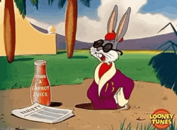 Buenas Noches Bugs Bunny GIF