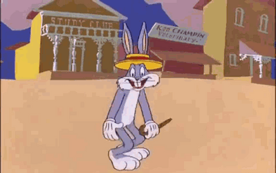 Buenas Noches Bugs Bunny GIF