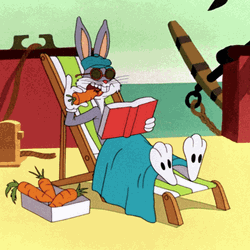 Buenas Noches Bugs Bunny GIF