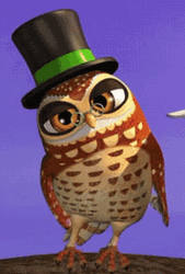 Buenas Noches Buho GIF