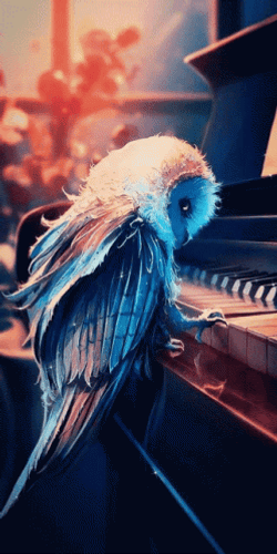 Buenas Noches Buho GIF