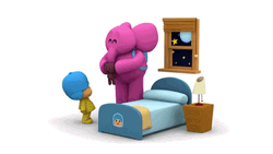 Buenas Noches Caricaturas GIF