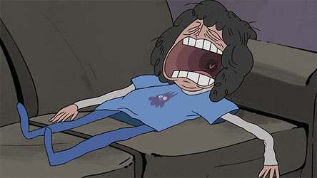 Buenas Noches Caricaturas GIF