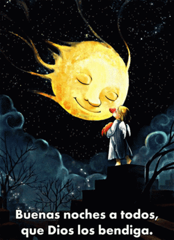Buenas Noches Caricaturas GIF