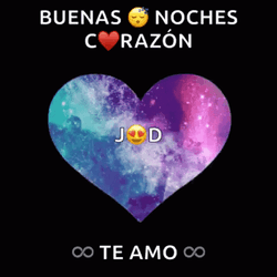 Buenas Noches Corazón GIF
