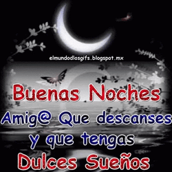 Buenas Noches Dulces Sueños GIF