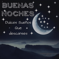 Buenas Noches Dulces Sueños GIF