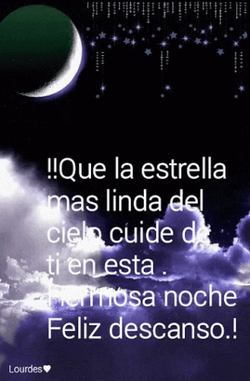Buenas Noches Feliz Descanso GIF