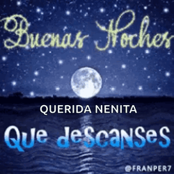 Buenas Noches Feliz Descanso GIF