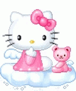 Buenas Noches Hello Kitty GIF