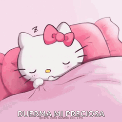 Buenas Noches Hello Kitty GIF