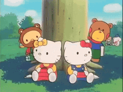 Buenas Noches Hello Kitty GIF