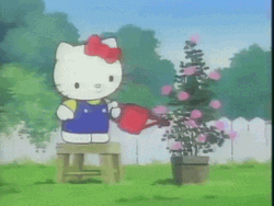 Buenas Noches Hello Kitty GIF