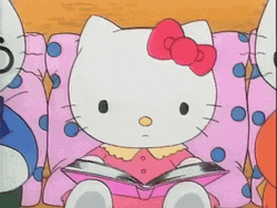Buenas Noches Hello Kitty GIF
