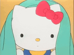 Buenas Noches Hello Kitty GIF