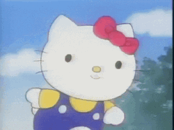 Buenas Noches Hello Kitty GIF
