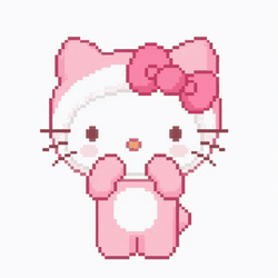 Buenas Noches Hello Kitty GIF