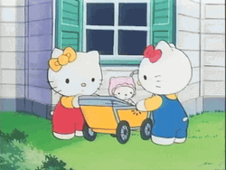 Buenas Noches Hello Kitty GIF