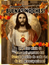 Buenas Noches Jesus At Autumn