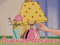 Buenas Noches Linda Noche Turning Off Bedside Lamp GIF