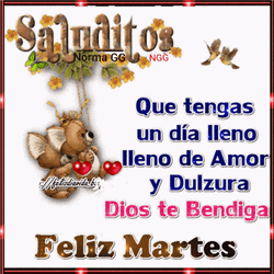 Buenas Noches Martes GIF