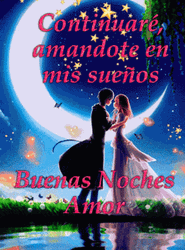 Buenas Noches Mi Amor Kiss On Moon GIF