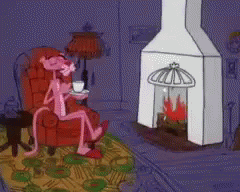 Buenas Noches Pantera Rosa GIF