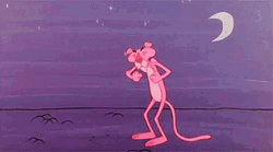 Buenas Noches Pantera Rosa GIF