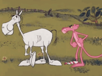 Buenas Noches Pantera Rosa GIF