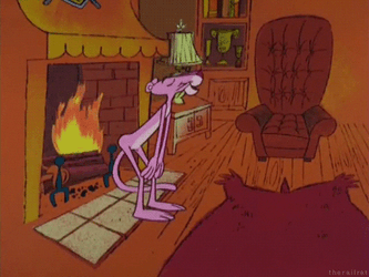 Buenas Noches Pantera Rosa GIF
