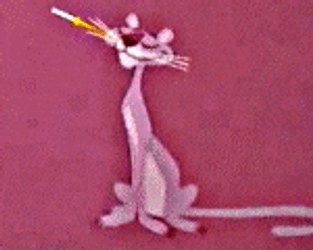 Buenas Noches Pantera Rosa GIF
