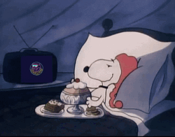 Buenas Noches Snoopy GIF