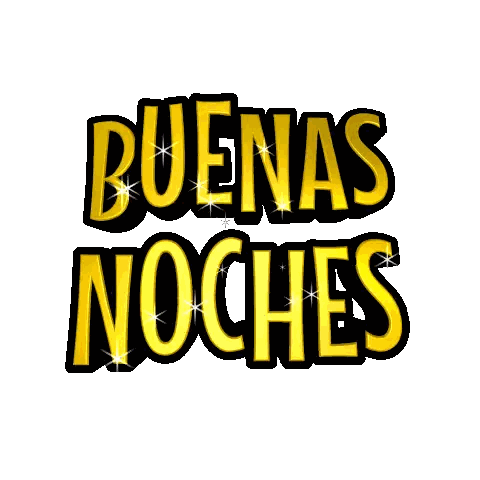 Buenas Noches Sticker