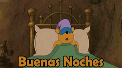 Buenas Noches Winnie The Pooh Linda Noche GIF