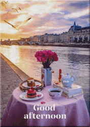 Buenas Tardes Beautiful Bay Sunset GIF