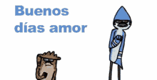 Buenos Dias Amor Mordecai And RigbyCool Moves GIF