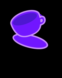 Buenos Dias Bendiciones Bouncing Coffee Cup GIF