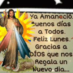 Buenos Dias Bendiciones Jesus Christ Giving Blessings GIF