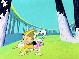Buenos Dias Bugs Bunny GIF