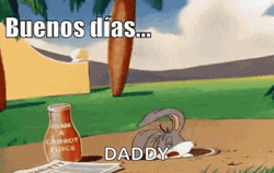 Buenos Dias Bugs Bunny GIF