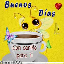 Buenos Dias Con Mariposas GIF